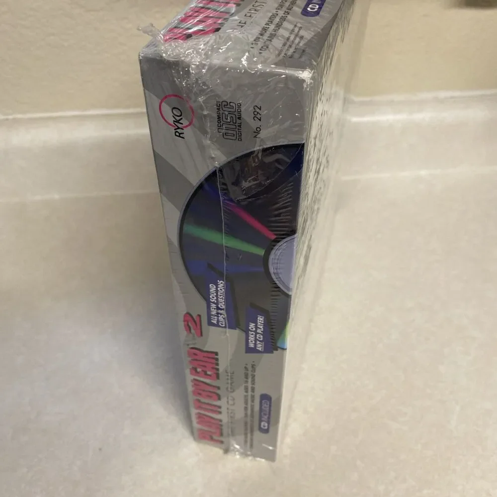 Play It By Ear 2 - CD Trivia Board Game - Vintage 90s - Sealed NIB - Retro Night